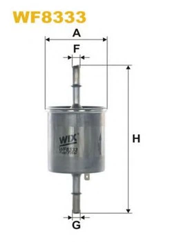 Фильтр топливный WIX FILTERS Chevrolet, Daewoo (WF8333) WIX Filters (WF8333)