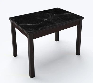 Стол обеденный раскладной Fusion furniture Марсель 90х60 Венге/Стекло УФ 15 263 (10000201)