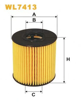 Фільтр оливи Citroen, Fiat, Ford, Lancia, Landrover, Mini, Mitsubishi, Peugeot, Volvo Wix Filters (WL7413) WIX Filters (WL7413)