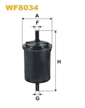 Фильтр топлива WIX FILTERS 831/1 = WF8034 WIX Filters (WF8034)