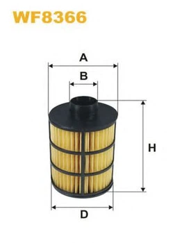 Фильтр топлива WIX FILTERS 982=WF8366 WIX Filters (WF8366)