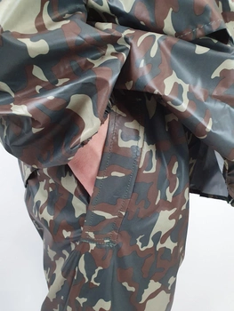 Костюм дождевик армейский Дубок для военных размера 50 цвета камуфляж Вудленд 2719
