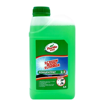 Концентрат летнего омывателя автомобильного стекла "Turtle Wax" 3:1. 1л (S4047)