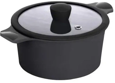 Каструля RINGEL Zitrone Black 24x12 см 4.2л RG-2108-24/1 BL-R