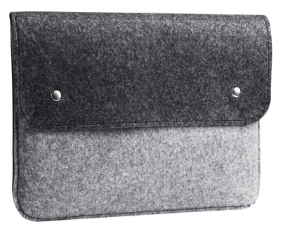 Чехол-конверт Gmakin для MacBook Air 13 M1-M3 Черно-серый (193049884)