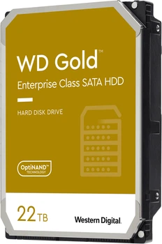 Dysk twardy Western Digital Gold Enterprise Class 22 TB 7200 obr./min 512 MB WD221KRYZ 3,5" SATA III