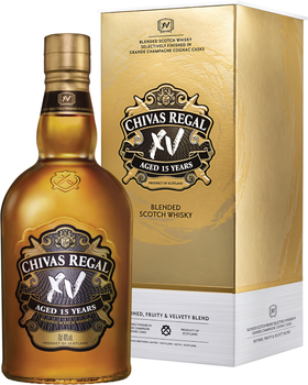 Віскі Chivas Regal XV 15 років витримки 0.7 л 40% в коробці (5000299622162)