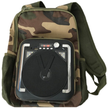 Рюкзак туристичний Оutdoor Backpack Speaker 29л, Тактичний похідний рюкзак бумбокс із вбудованою колонкою