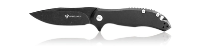 Нож Steel Will "Lanner", черный (4008149)