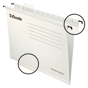 Подвесные папки Esselte Pendflex, белый, 25 шт.90319