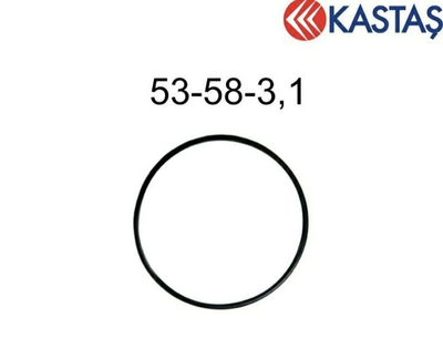 Кільця ущільнювальні 53х58х3.1