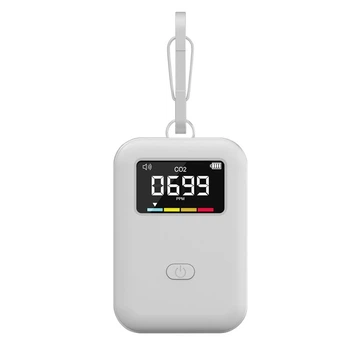 Детектор CO2 Mini, анализатор качества воздуха, карманный датчик углекислого газа