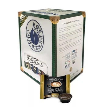 Кофе в капсулах Caffe Borbone Don Carlo Miscela Oro, 50 капсул Lavazza A Modo Mio