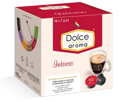 Капсулы Dolce Aroma Intenso, 16 капсул Dolce Gusto