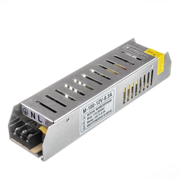 Блок питания Leds 12V 100W 8.3A M-100-12 188*45*35 мм