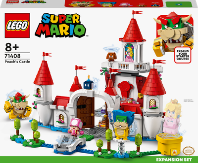Конструктор LEGO Super Mario Додатковий набір Замок Піч 1216 деталей (71408)
