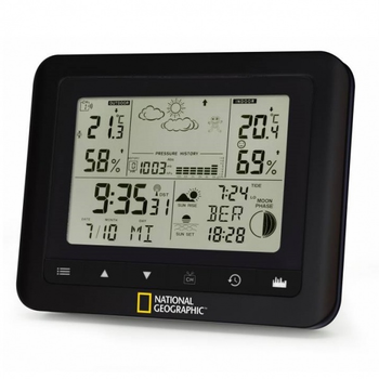 Метеостанция National Geographic Weather Stations Black (9070100) NtnlGgrphc(S)927572