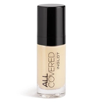Тональный крем Inglot All Covered Face Foundation LW002 35мл средний бежевый