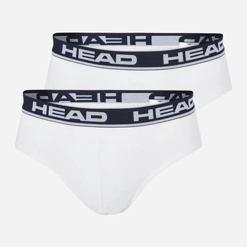 Набор трусов-слипы мужской HEAD Boxer Brief 100001753-004 XL 2 шт Белый с черным (8720245290807)