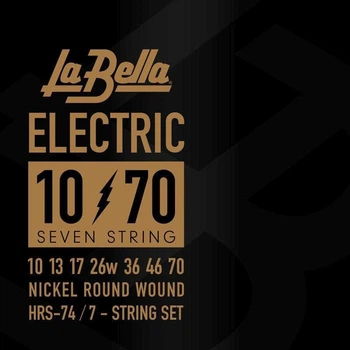 Струни для електрогітари La Bella HRS-74 10-70