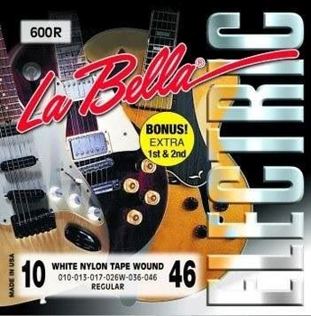 Струни для електрогітари La Bella 600R (10-46)