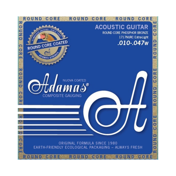 Струны для акустической гитары Adamas Nuova Coated 1717NU Extra-Light