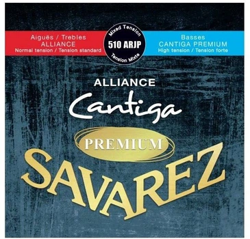 Струни для класичної гітари Savarez 510ARJP Alliance Cantiga Mixed Tension