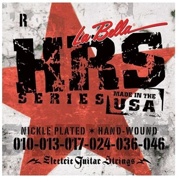 Струни для електрогітари La Bella HRS-R Nickel-Plated Round Wound – Regular 10-46