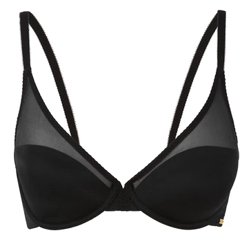 Бюстгальтер Gossard Glossies 6270 на кісточках з м'якою підкладкою 85D Black (5053014712785)