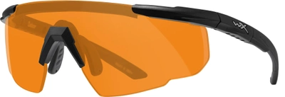 Захисні балістичні окуляри Wiley X SABER ADV Помаранчеві (712316003018)