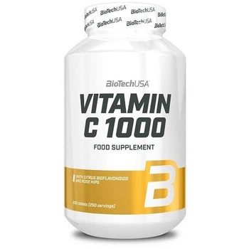 Вітамін C для спорту BioTechUSA Vitamin C 1000 250 Tabs