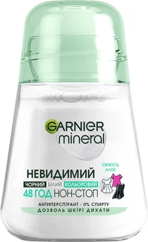 Антиперспірант роликовий Garnier Mineral Невидимий Свіжість алое 50 мл (3600541414020)