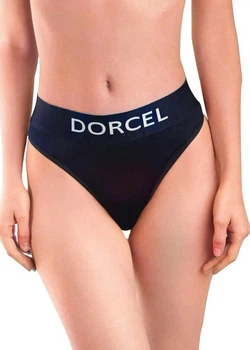 Трусики стринги з кишенею для вібратора Dorcel PANTY LOVER Чорні 2XL