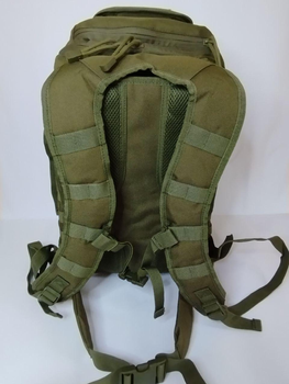 Преміальний тактичний рюкзак на 50л з місцем під шолом BPT1-50 олива