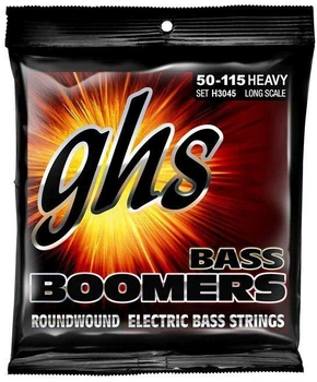 Струни для бас-гітари GHS Heavy Gauge Bass Boomers H3045