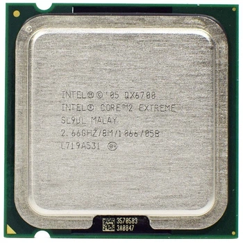 Процессор LGA775 INTEL Core2 QUAD QX6700 ( 4 ЯДРА по 2.66GHz/ 8 MB/ 1066 Mhz ) s775 Tray Б/У