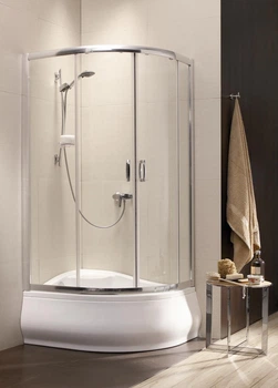 Душевая кабина RADAWAY Premium Plus E 100x80x170 стекло прозрачное 30481-01-01N в комплекте без поддона