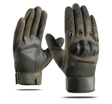Тактичні рукавиці з закритими пальцями Outdoor Tactics Z192 розмір XL, зелений (олива).