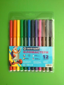 Канц Фломастеры Centropen 12цв 7790 12