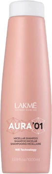 Мицеллярный шампунь Lakme Aura`01 Micellar Shampoo 1000 мл (8429421491112)