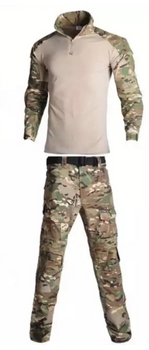 Комплект одежды мультикам летний камуфляж форма XL 80-85 кг рост 175-185 военная расцветка
