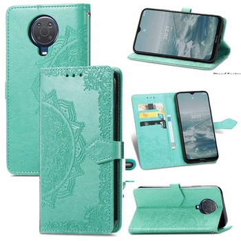 Чехол Vintage для Nokia G20 книжка кожа PU с визитницей бирюзовый