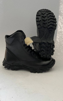 Зимові військові черевики Чорні KH, підошва Energy (KH9-SHORT-WT-BL-EG-45)