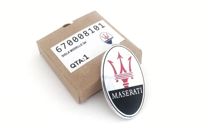 Maserati Эмблема шильдик Мазерати Quattroporte 46X74мм 670008101
