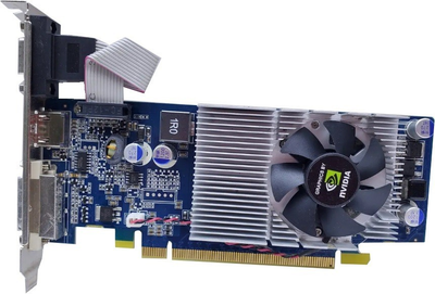 Видеокарта PC PARTNER PCI-Ex NVidia GeFORCE GT 210 512 MB DDR2 ( 64 BIT ) ( DVI, VGA, HDMI ) Б/У