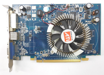 Видеокарта ATI PCI-Ex AMD RADEON HD2600 PRO 512 MB GDDR2 ( 128 BIT ) ( VGA, DVI ) Б/У