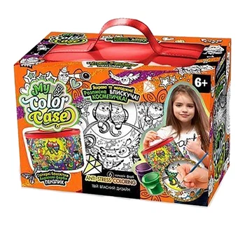 Комплект для творчества Danko Toys акриловая косметичка 21х14х12 см Совы на ветке (554942)
