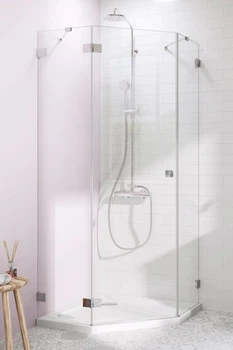 Душова кабіна RADAWAY Essenza Pro PTJ 90x90x200 10100000-01-01L+10100200-01-01 в комплекті без піддону