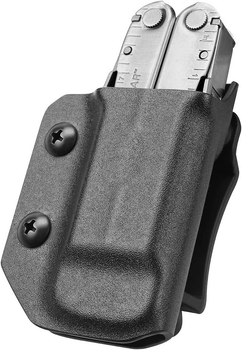 Чехол для мультитула Leatherman Rebar - Подсумок Kydex Кайдекс, Черный (5002271R)