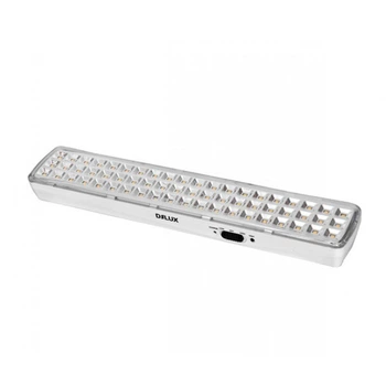 Світильник ЛЕД 4Вт аварійний REL-601LED (3.7V2Ah) 60 LED 360x65x35 акумуляторний